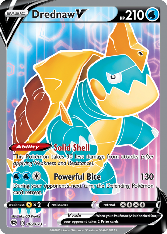 Drednaw V 69/73 Sword & Shield Champion's Path