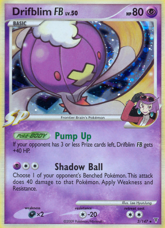 Drifblim FB 3/147 Platinum Supreme Victors