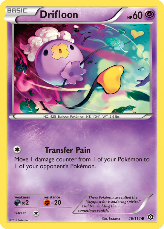 Drifloon 46/114 XY Steam Siege