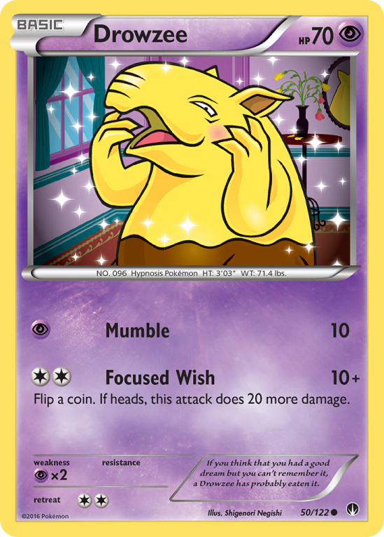 Drowzee 50/122 XY BREAKpoint