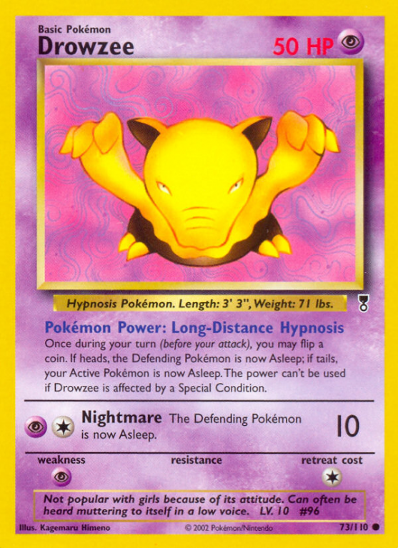 Drowzee 73/110 Other Legendary Collection