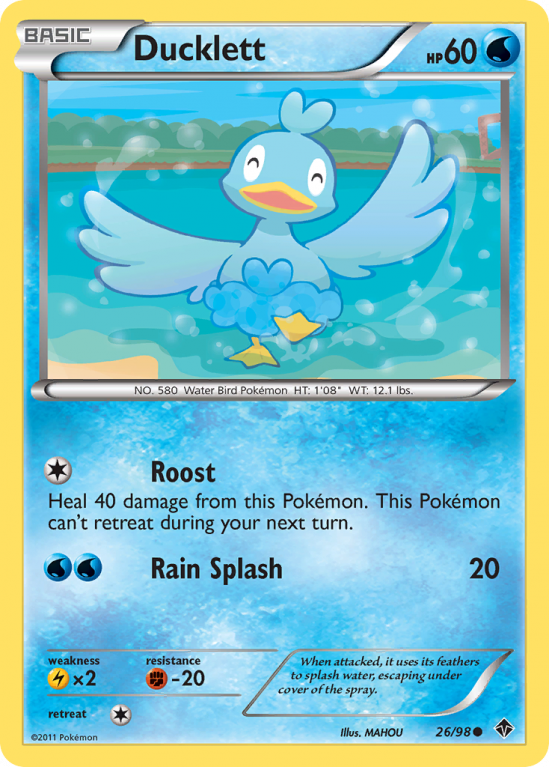 Ducklett 26/98 Black & White Emerging Powers