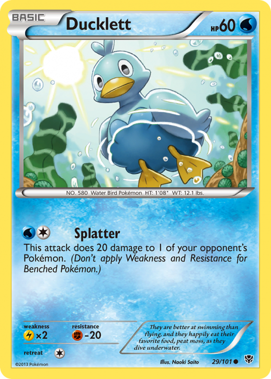 Ducklett 29/101 Black & White Plasma Blast