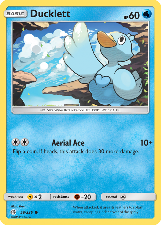 Ducklett 59/236 Sun & Moon Cosmic Eclipse