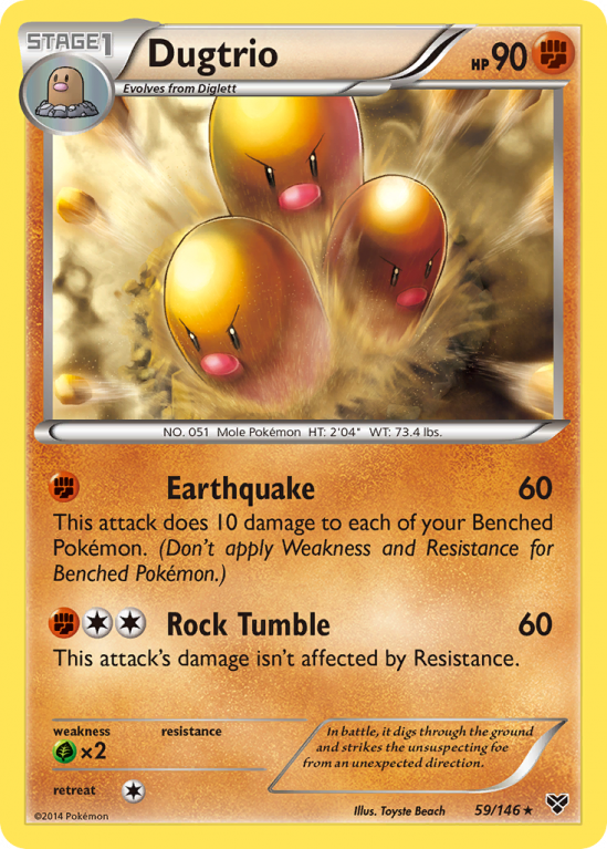 Dugtrio 59/146 XY XY