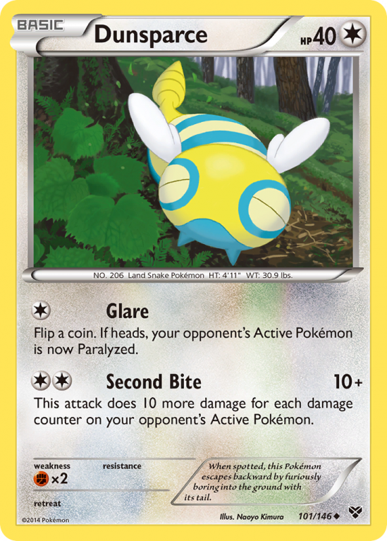 Dunsparce 101/146 XY XY