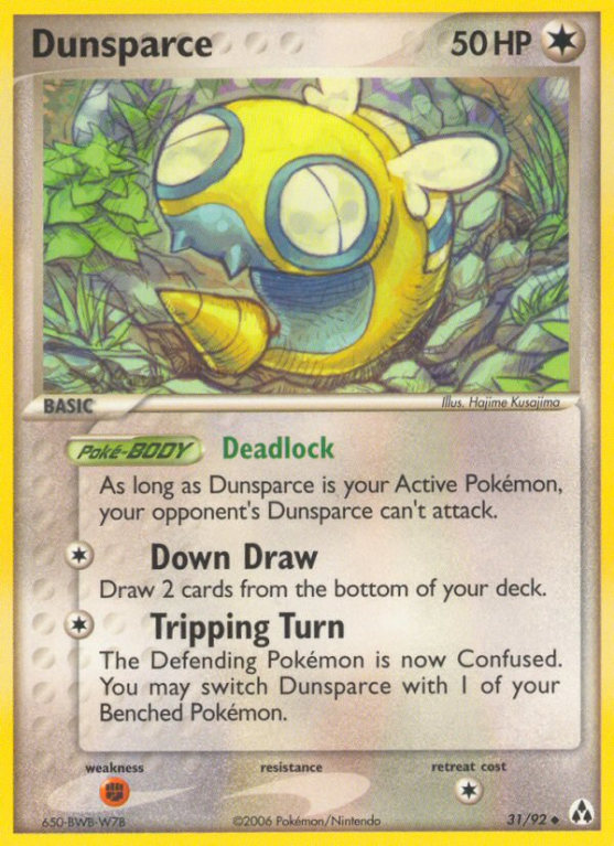 Dunsparce 31/92 EX Legend Maker