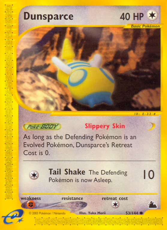 Dunsparce 53/182 E-Card Skyridge