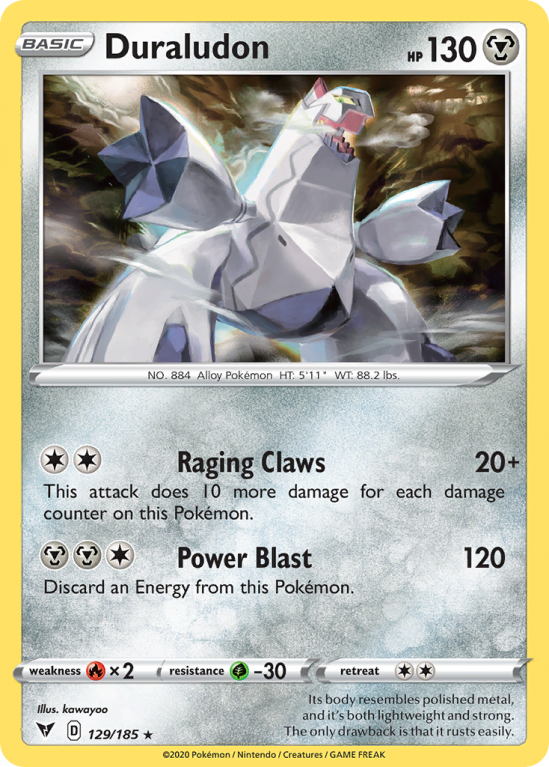 Duraludon 129/185 Sword & Shield Vivid Voltage