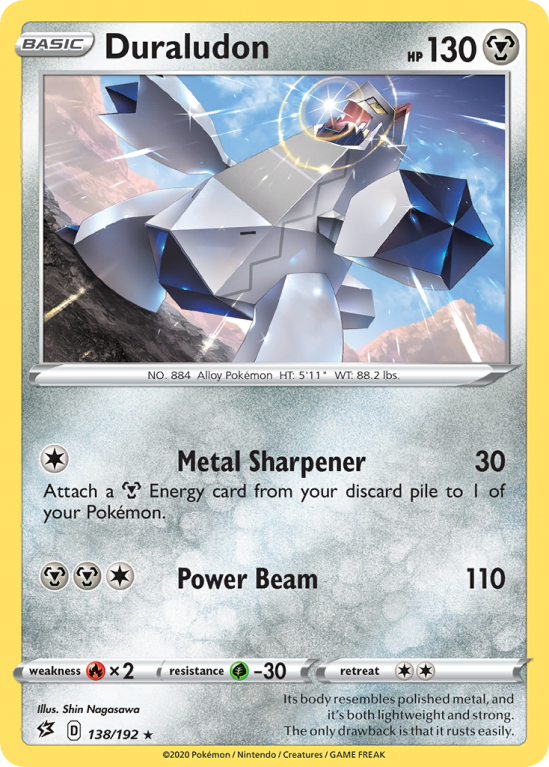 Duraludon 138/192 Sword & Shield Rebel Clash