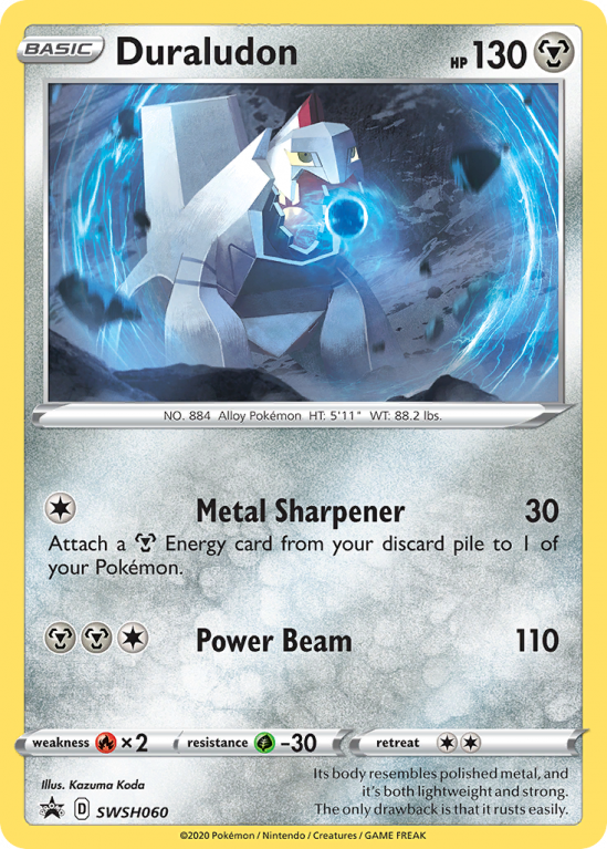 Duraludon SWSH060/103 Sword & Shield SWSH Black Star Promos