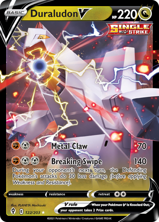 Duraludon V 122/203 Sword & Shield Evolving Skies