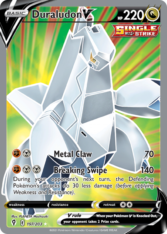 Duraludon V 197/203 Sword & Shield Evolving Skies