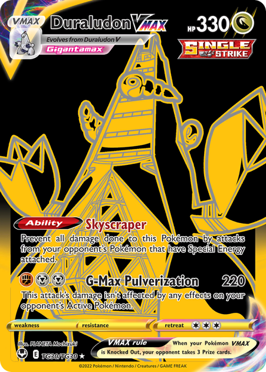 Duraludon VMAX TG30/30 Sword & Shield Silver Tempest Trainer Gallery