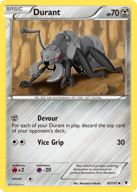 Durant 83/101 Black & White Noble Victories