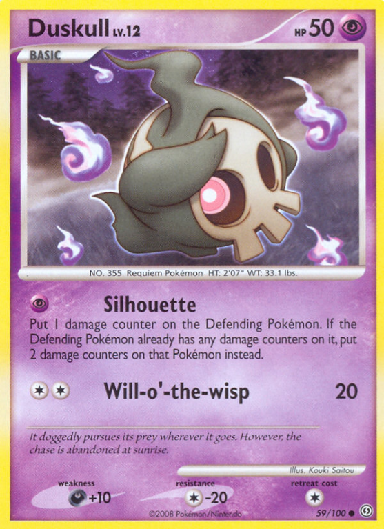 Duskull 59/100 Diamond & Pearl Stormfront