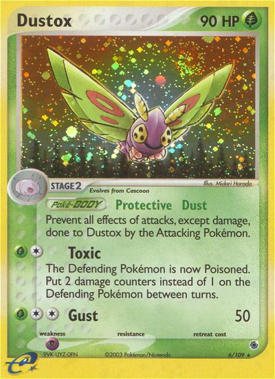 Dustox 6/109 EX Ruby & Sapphire