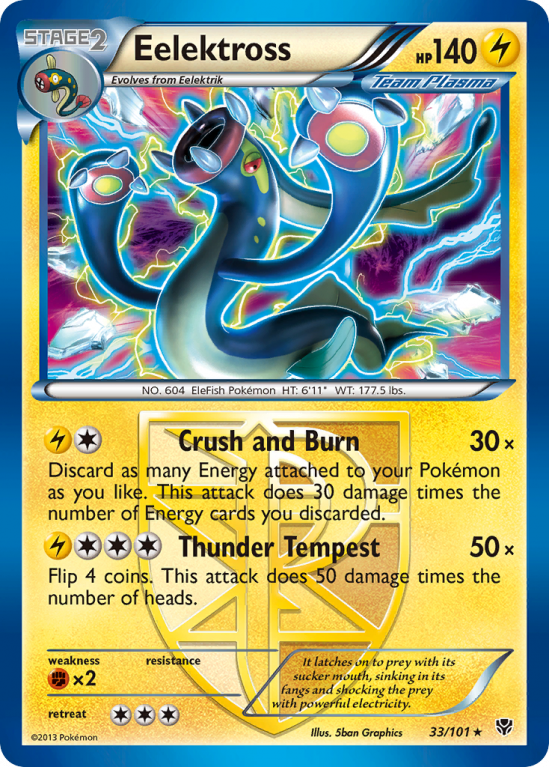 Eelektross 33/101 Black & White Plasma Blast