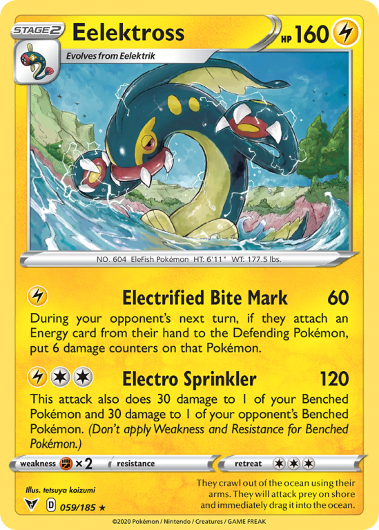 Eelektross 59/185 Sword & Shield Vivid Voltage
