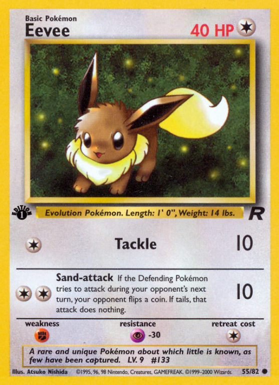 Eevee 55/83 Base Team Rocket