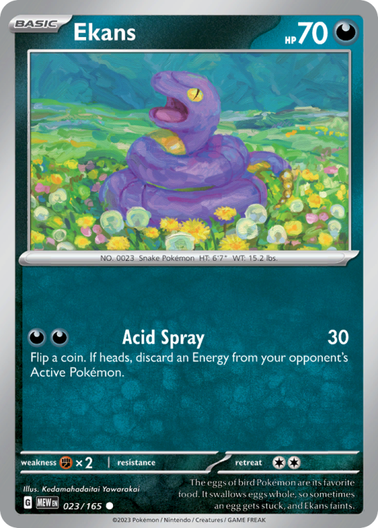 Ekans 23/165 Scarlet & Violet 151