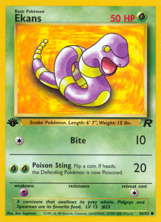 Ekans 56/83 Base Team Rocket