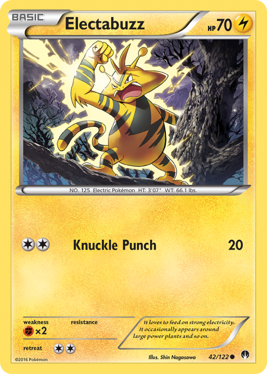 Electabuzz 42/122 XY BREAKpoint