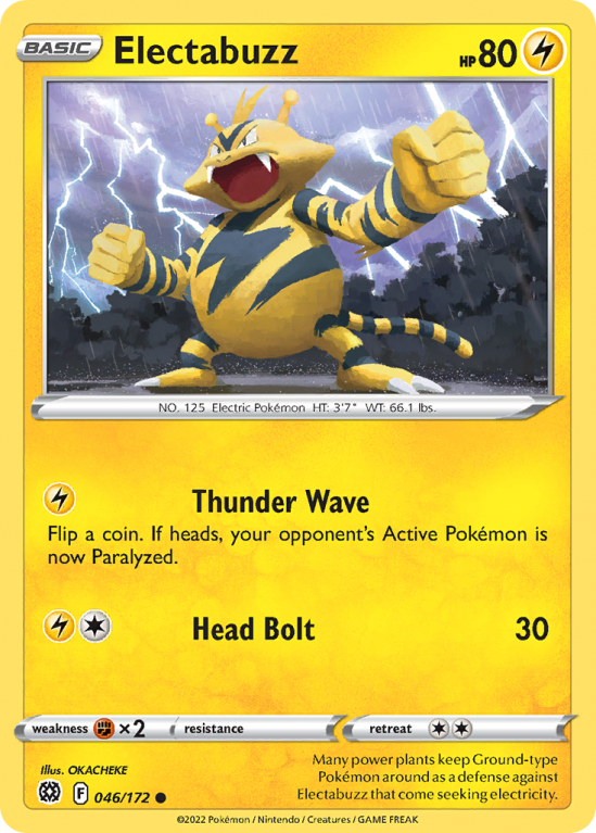 Electabuzz 46/172 Sword & Shield Brilliant Stars