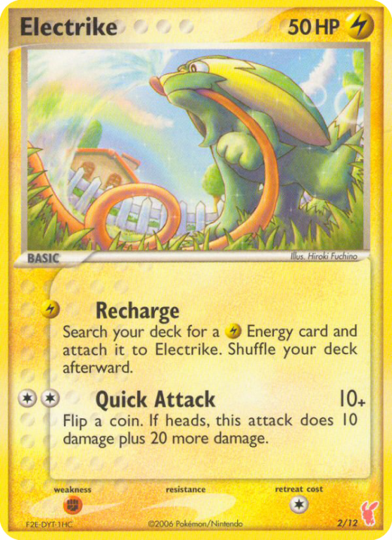 Electrike 2/12 EX EX Trainer Kit 2 Plusle