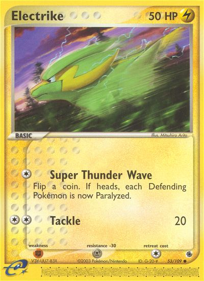 Electrike 53/109 EX Ruby & Sapphire