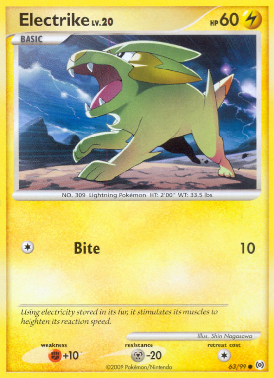 Electrike 63/99 Platinum Arceus