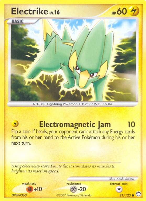 Electrike 81/123 Diamond & Pearl Mysterious Treasures