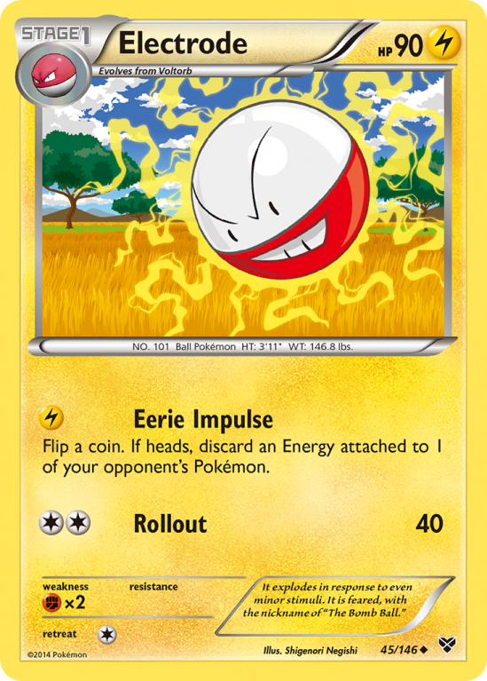 Electrode 45/146 XY XY
