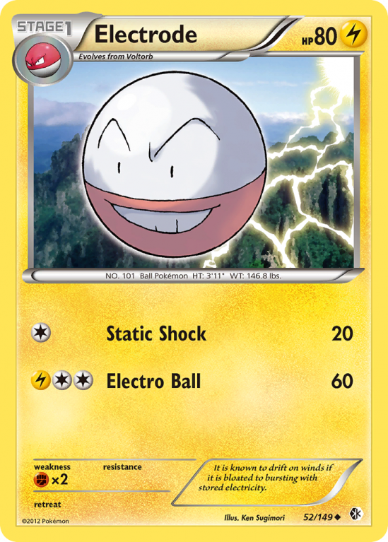 Electrode 52/149 Black & White Boundaries Crossed