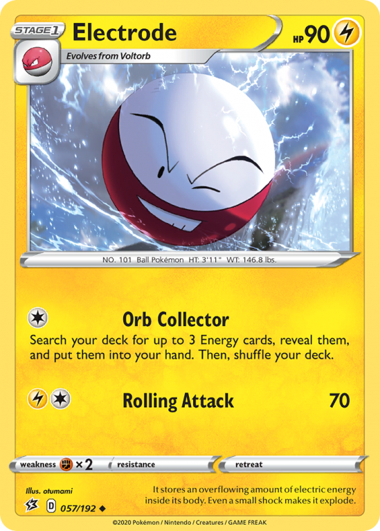 Electrode 57/192 Sword & Shield Rebel Clash