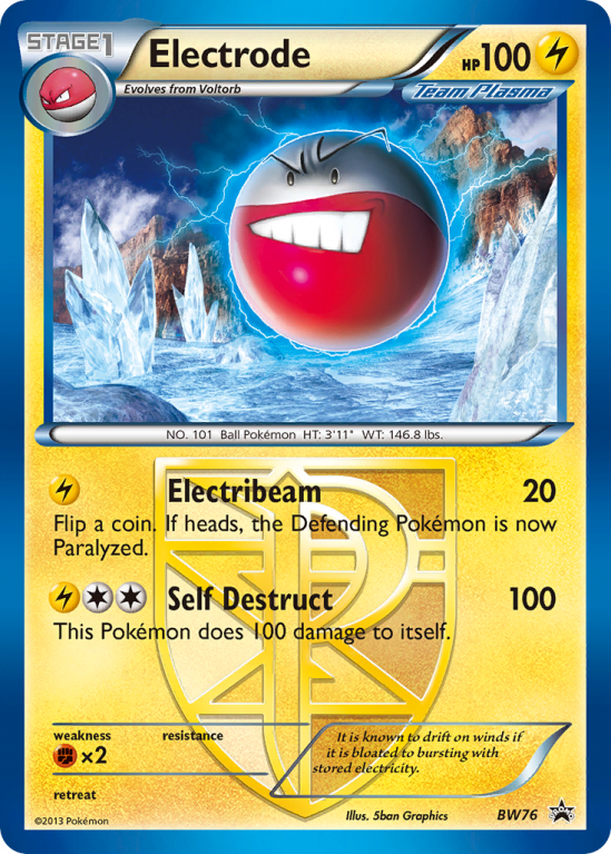 Electrode BW76/101 Black & White BW Black Star Promos