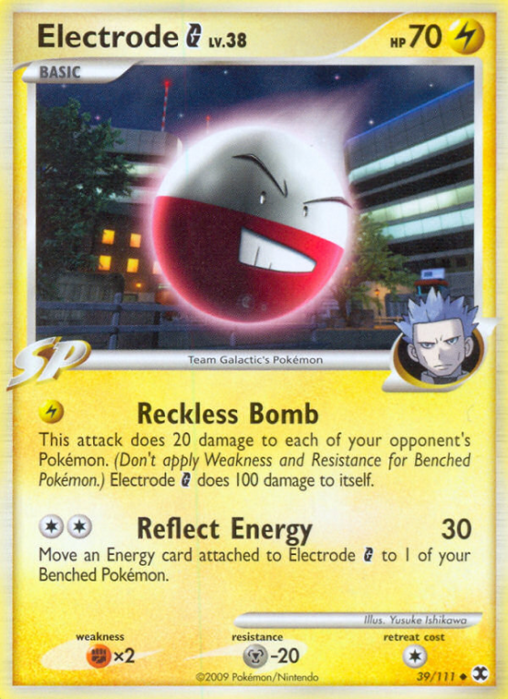 Electrode G 39/111 Platinum Rising Rivals