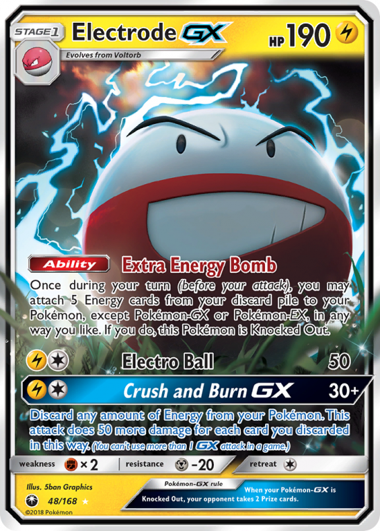 Electrode-GX 48/168 Sun & Moon Celestial Storm