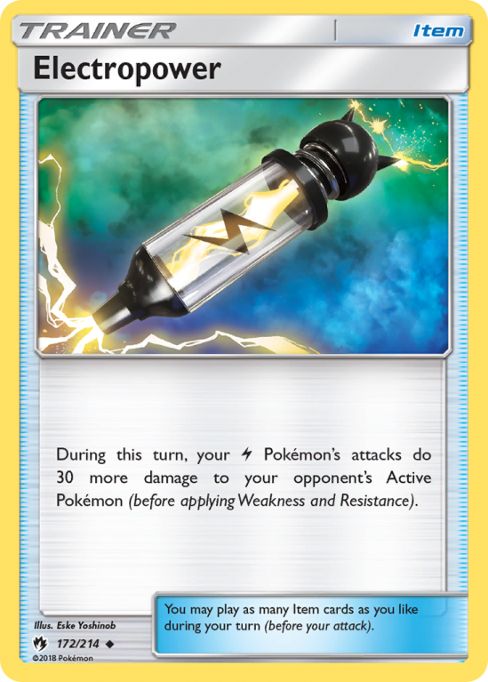 Electropower 172/214 Sun & Moon Lost Thunder