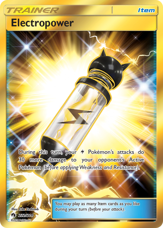 Electropower 232/214 Sun & Moon Lost Thunder