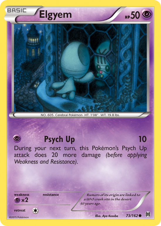 Elgyem 73/162 XY BREAKthrough