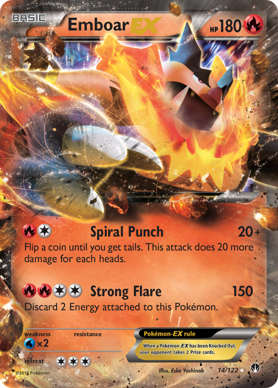 Emboar-EX 14/122 XY BREAKpoint