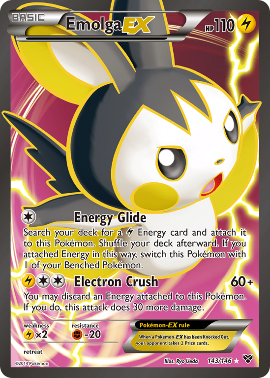 Emolga-EX 143/146 XY XY