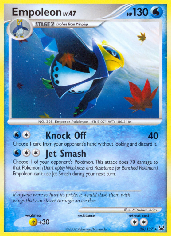 Empoleon 26/127 Platinum Platinum