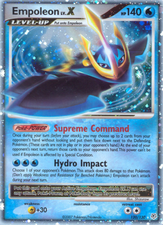 Empoleon LV.X 120/130 Diamond & Pearl Diamond & Pearl