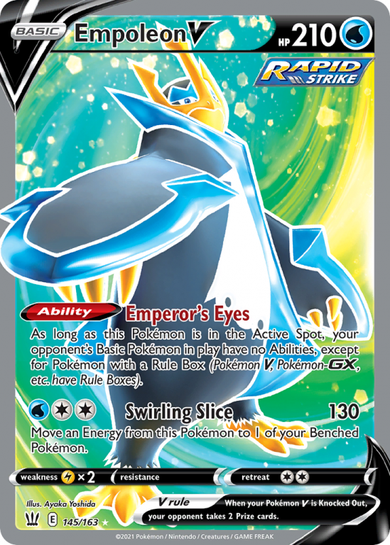 Empoleon V 145/163 Sword & Shield Battle Styles