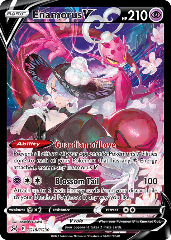 Enamorus V TG18/30 Sword & Shield Lost Origin Trainer Gallery