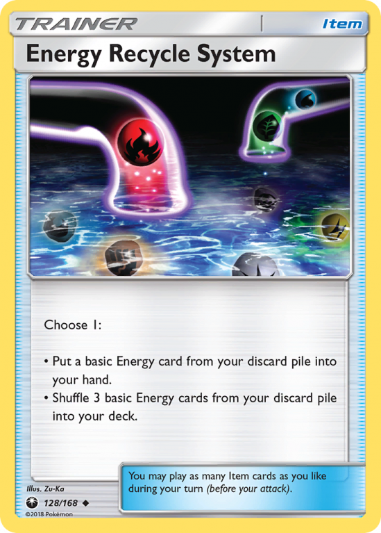 Energy Recycle System 128/168 Sun & Moon Celestial Storm