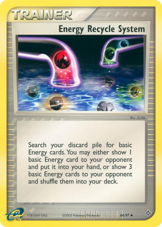 Energy Recycle System 84/97 EX Dragon