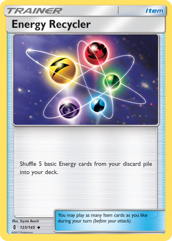 Energy Recycler 123/145 Sun & Moon Guardians Rising